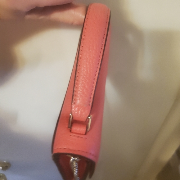 Kate Spade New York Roulette Top Handle Crossbody Bag. Peach Melba - Picture 11 of 16